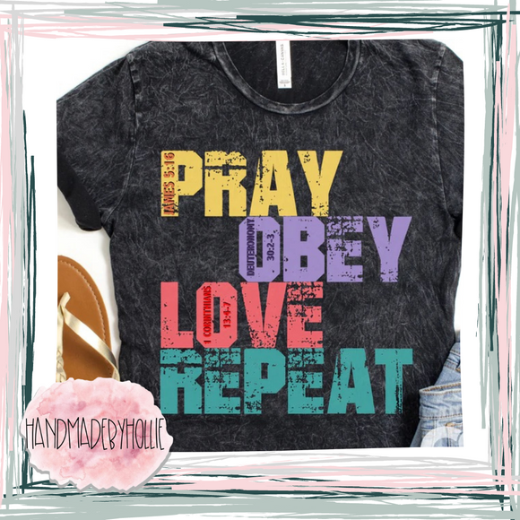 Pray/Obey/Love/Repeat