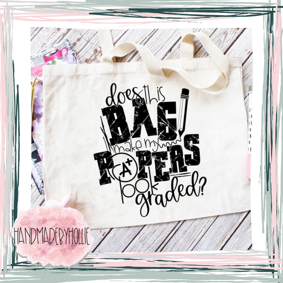 Papers Graded Bag